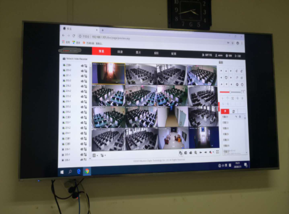 南京師范大學視頻監控系統安裝工程